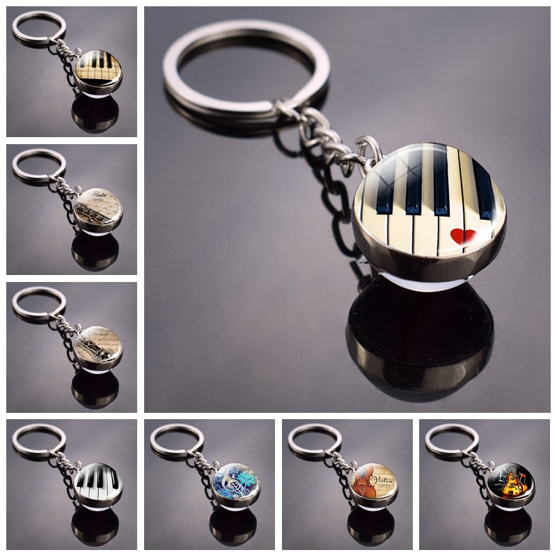Picture Of Musical Instrument - Piano Keychain Music Instruments Cleft Picture