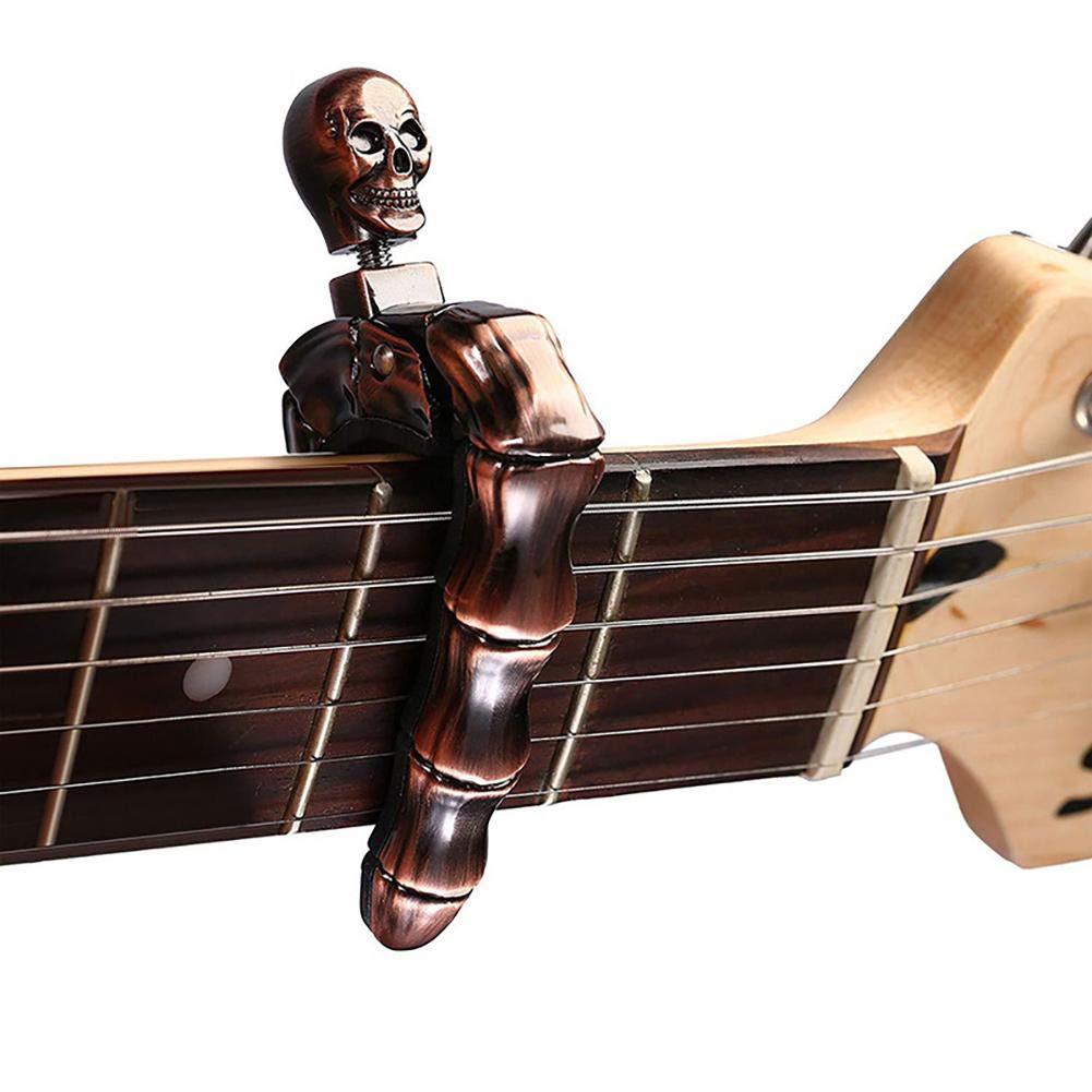 Guitar Capo Skull Capo for Aco - Musical Instrument Dulcimer recension och pris