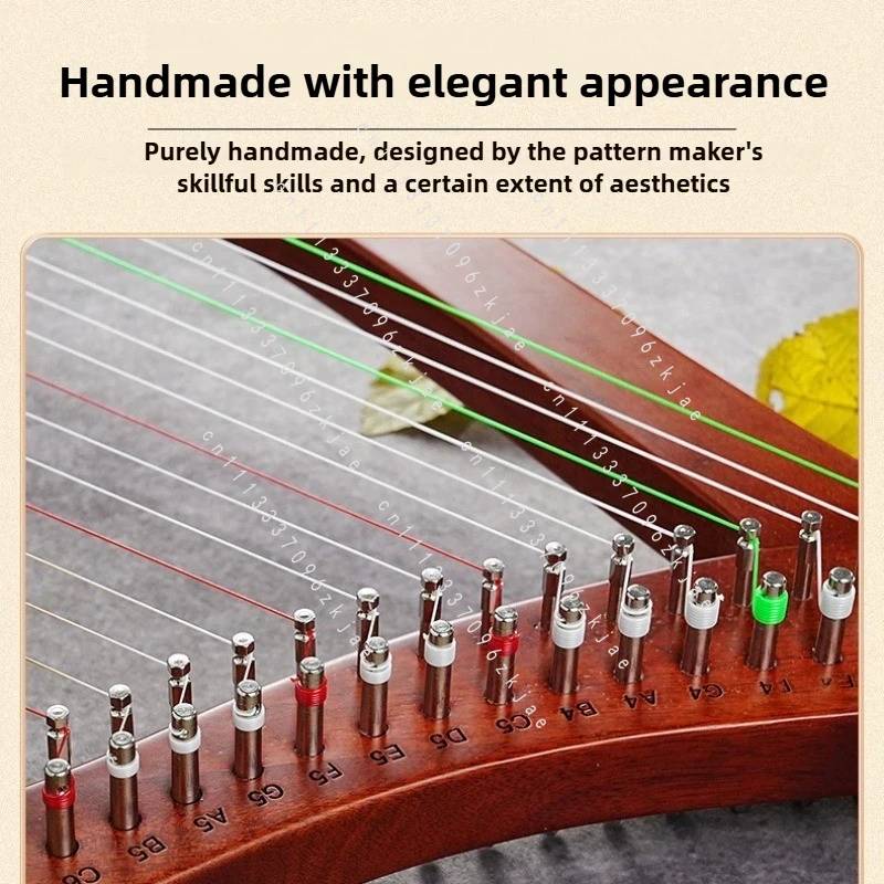 Handmade 15 Tone Harp Sound Th - Musical Instrument Sounds recension och pris