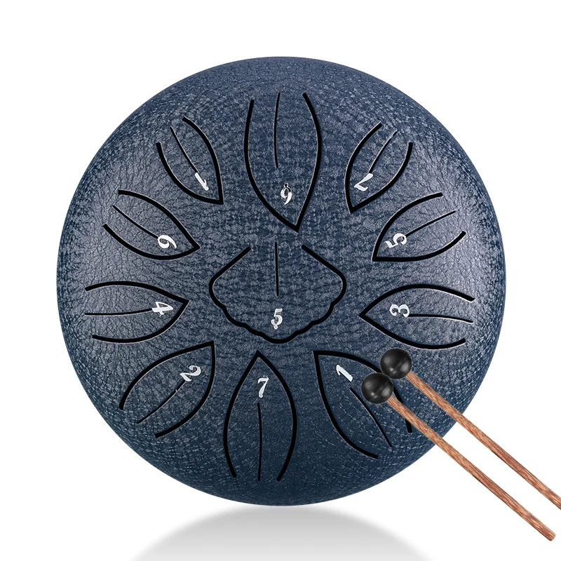 Hluru Steel Tongue Drum 6 Inch - Musical Instrument Dulcimer recension och pris