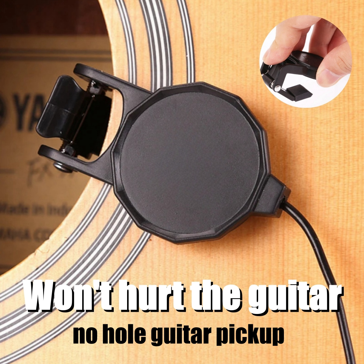 Audio Jack Clip On Pickup for  - Musical Instrument Sounds recension och pris