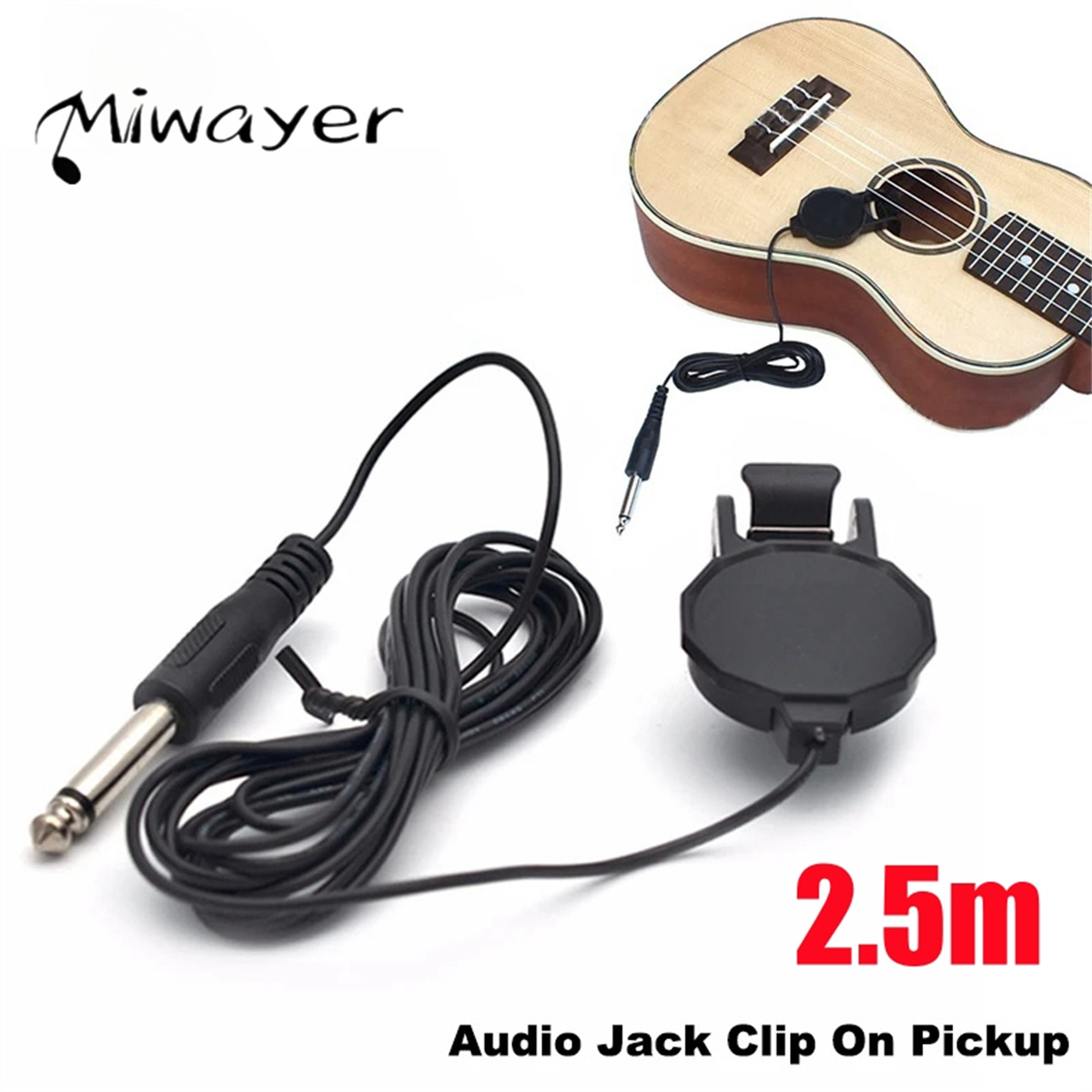 Audio Jack Clip On Pickup for  - Musical Instrument Sounds recension och pris