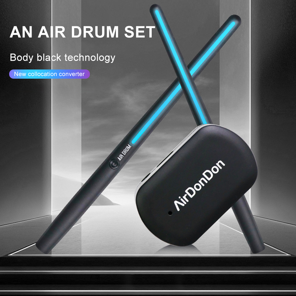 Portable Air Drum Set Air Drum - Musical Instrument Virtual recension och pris
