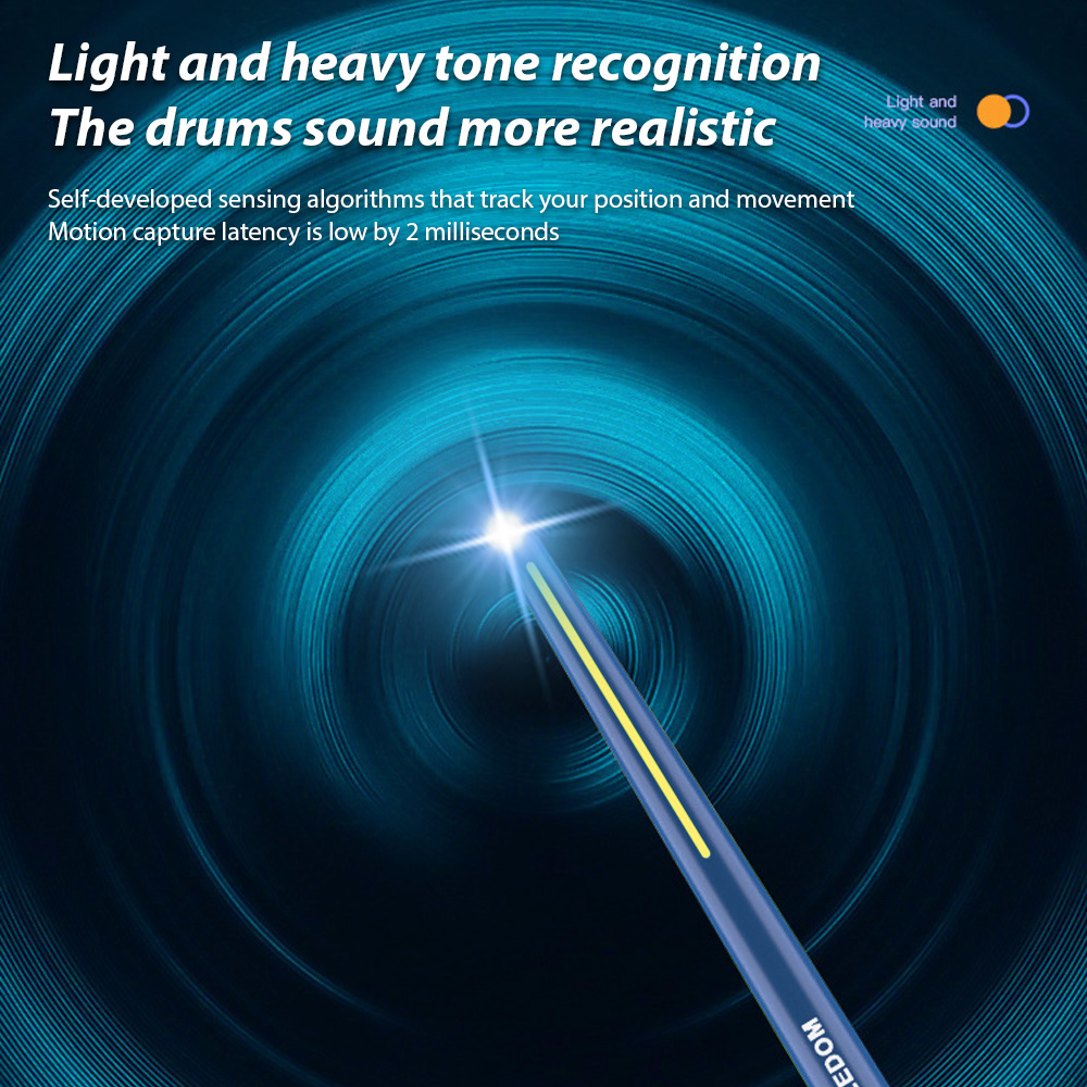 Somatosensory Virtual Drum Kit - Musical Instrument Virtual recension och pris