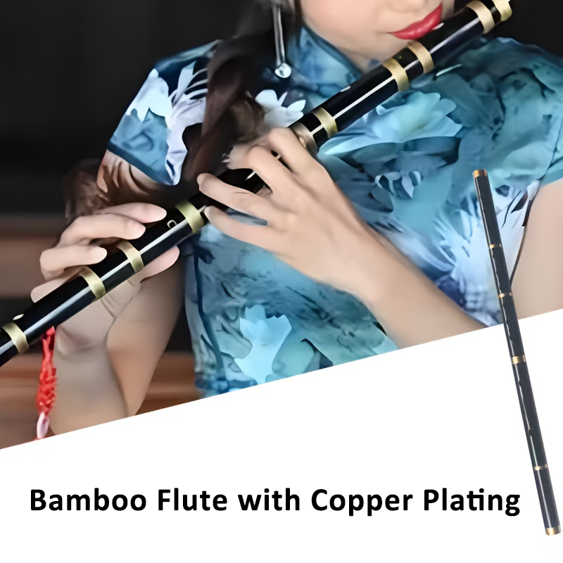 6 Holes Bamboo Flute with Copp - Tin Whistle Flute recension och pris