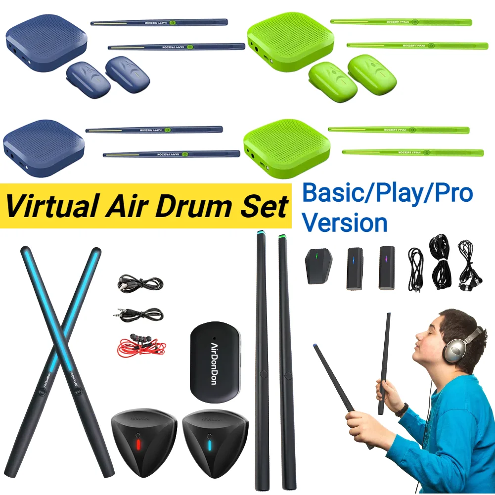 Electronic Air Drumsticks Port - Musical Instrument Virtual recension och pris