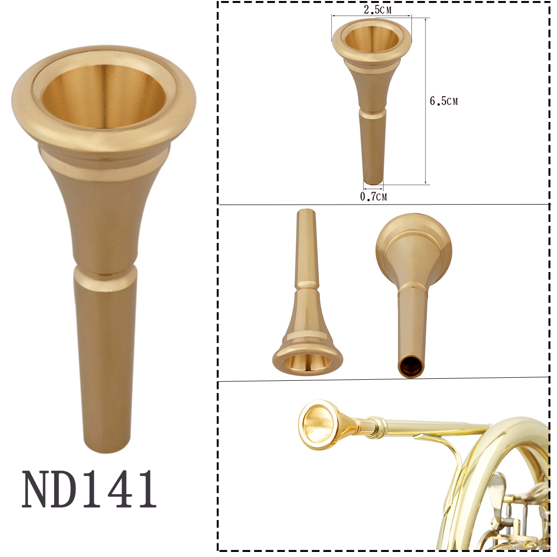 SLADE Brass Instrument Trumpet - Musical Instrument Cornet recension och pris