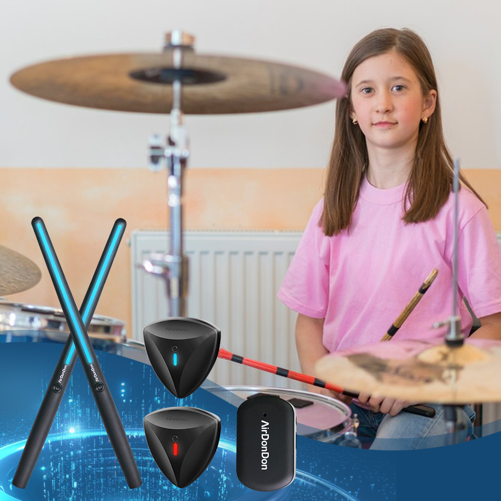 Air Drum Set Portable Air Drum - Musical Instrument Virtual recension och pris