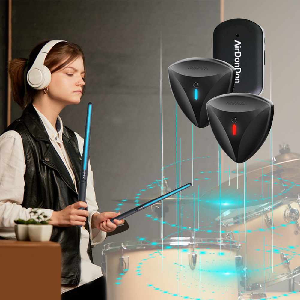 Air Drum Set Portable Air Drum - Musical Instrument Virtual recension och pris