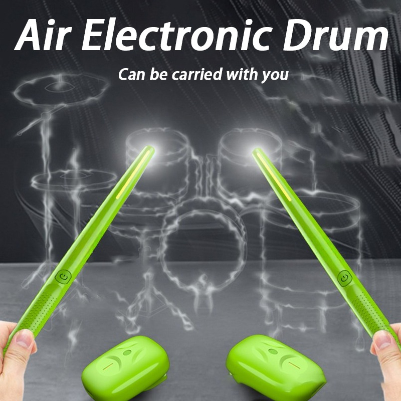 Air Music Drum Set Children's  - Musical Instrument Virtual recension och pris