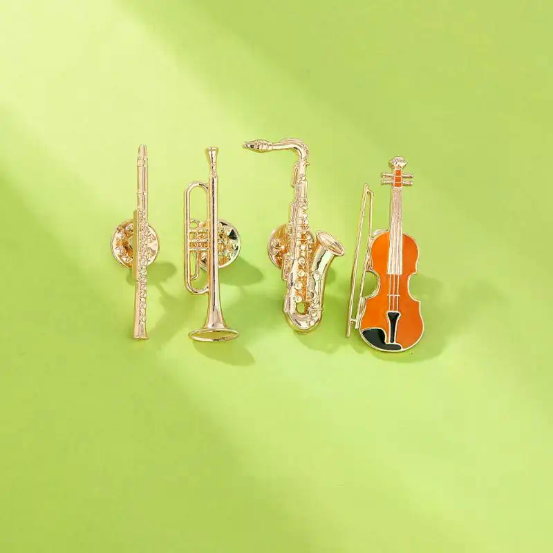 1Pcs Symphony Orchestra Badge  - Musical Instrument In Orchestra recension och pris